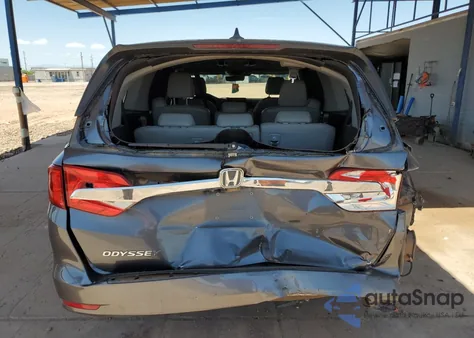 2018 Honda Odyssey Exl из США, поврежденный, VIN 5FNRL6H76JB060094